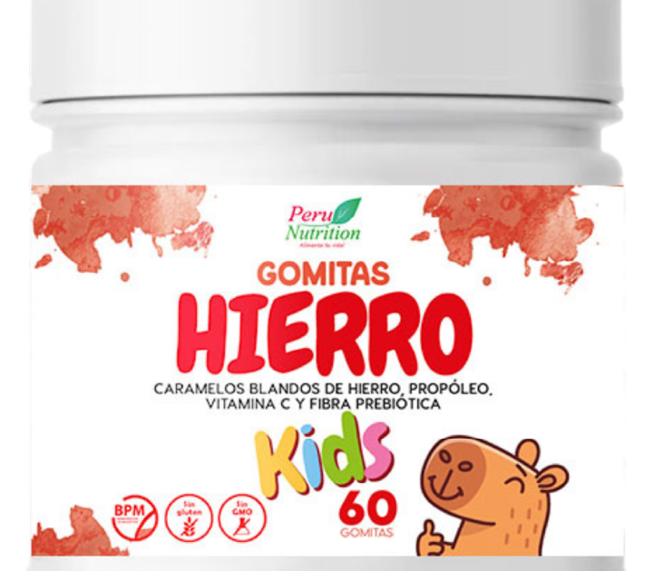 Gomitas de Hierro Kids