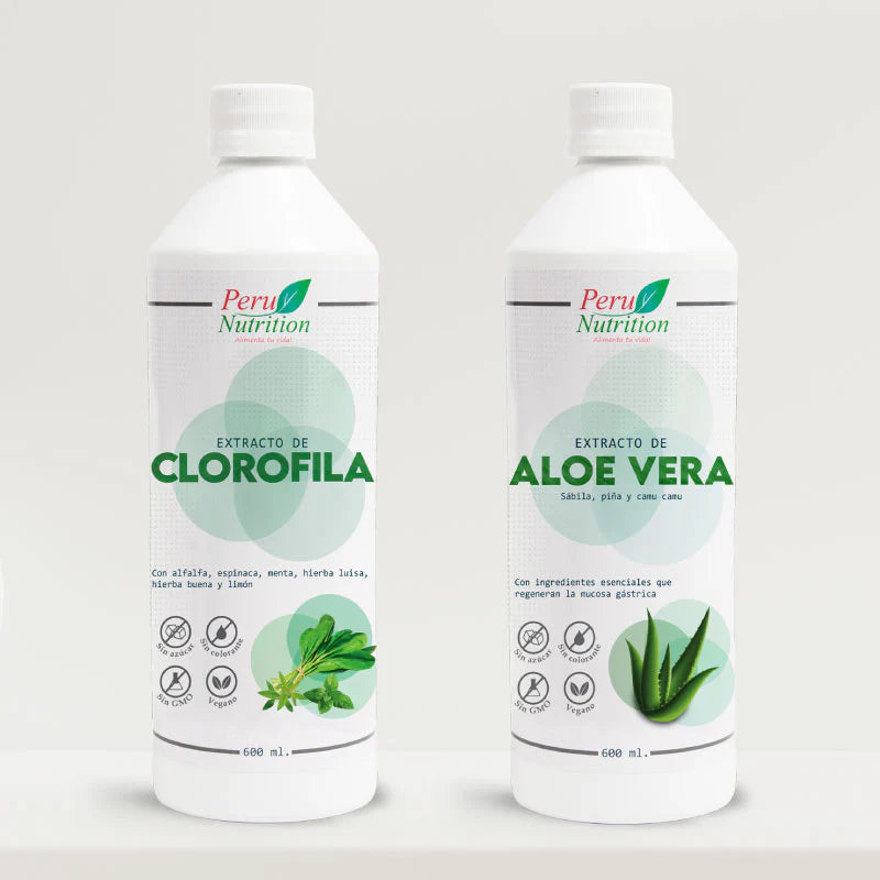 Pack de Clorofila, Adiós gastritis y Úlceras