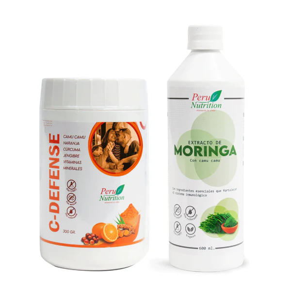 Pack Full Energía: C-Defense y Extracto de Moringa