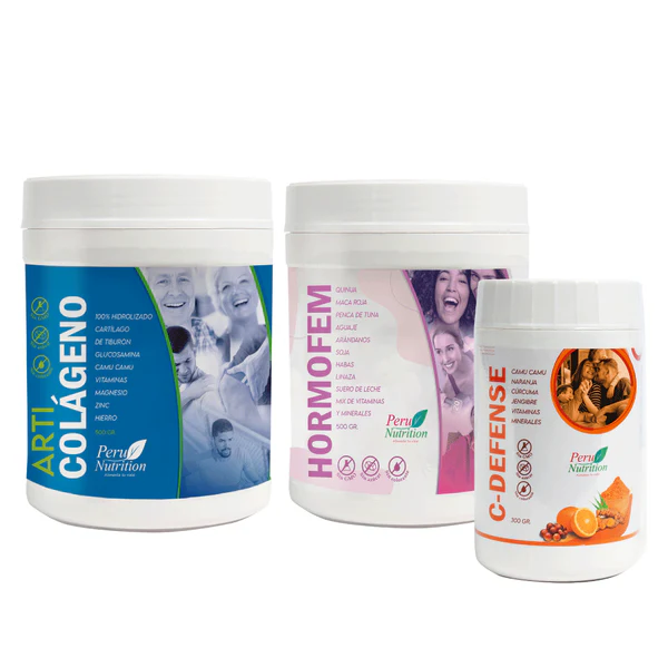 Pack para toda la familia: Articolágeno, Hormofem y C-defense