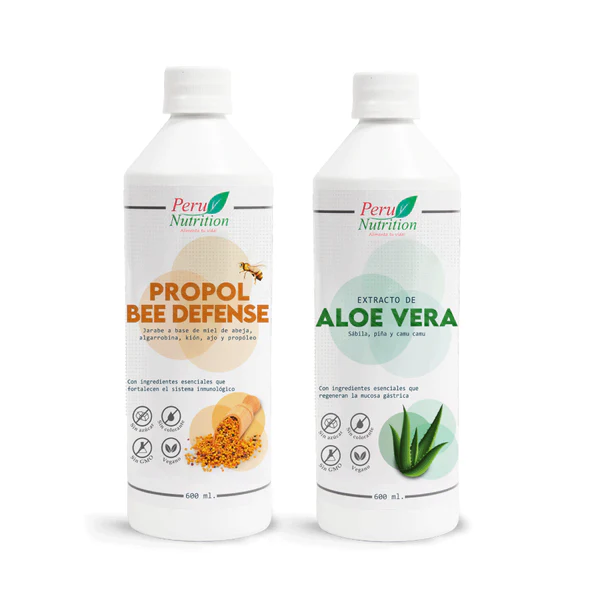 Pack Pulmones fuertes Propoleo y Extracto de Aloe Vera