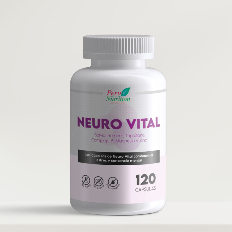 Neuro Vital (antiestrés – imsomnio – concentración – sistema cerebral – memoria – cansancio)
