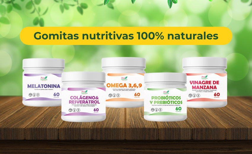 Gomitas nutritivas: El nuevo bienestar 100% natural
