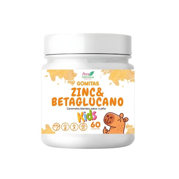 Gomitas kids Zinc & Betaglucano