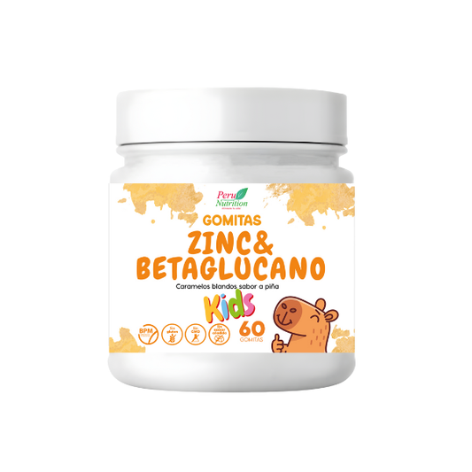 Gomitas kids Zinc & Betaglucano