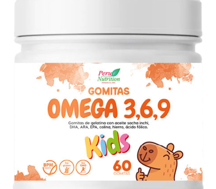 Gomitas Kids Omega 3, 6, 9