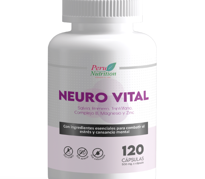 Neuro Vital (antiestrés – imsomnio – concentración – sistema cerebral – memoria – cansancio)