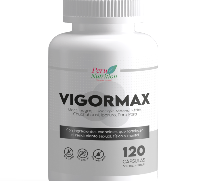 Vigormax - Potencia sexual, disfunción eréctil, energizante, salud masculina