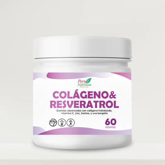 gomitas de colágeno y resveratrol