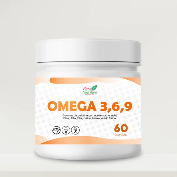 gomitas de omega 3, 6 y 9
