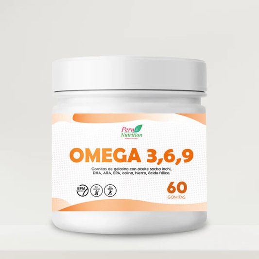 gomitas de omega 3, 6 y 9