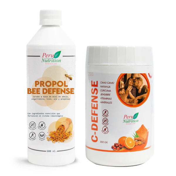 Pack Adiós resfríos: C-defense + Propóleo)